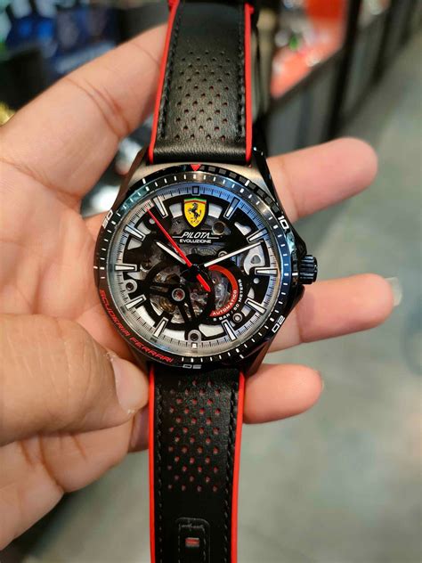 scuderia ferrari watch automatic